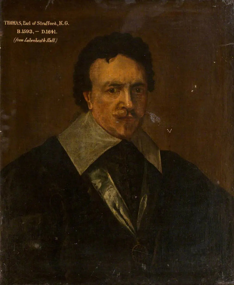トーマス・ウェントワース（1593年–1641年）、ストラフォード伯爵第1代 - アントワーヌ・ヴァン・ダイク

Source:
Thomas Wentworth (1593–1641), 1er comte de Strafford - Antoine van Dyck