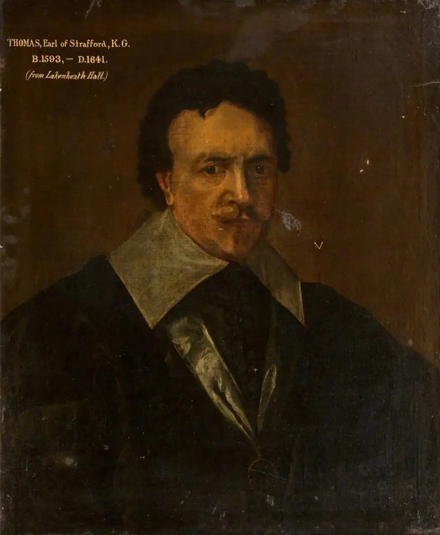 トーマス・ウェントワース（1593年–1641年）、ストラフォード伯爵第1代 - アントワーヌ・ヴァン・ダイク

Source:
Thomas Wentworth (1593–1641), 1er comte de Strafford - Antoine van Dyck