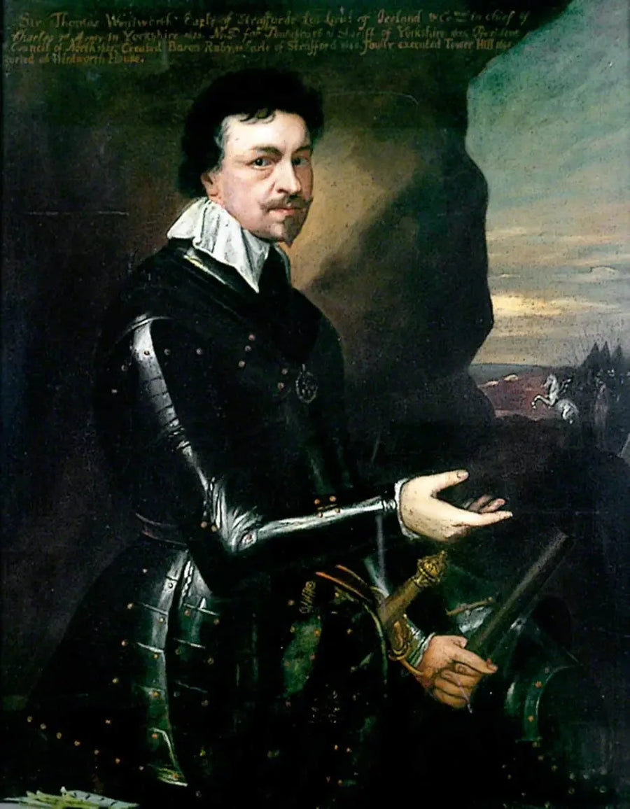 トーマス・ウェントワース（1593年–1641年）、ストラフォード伯爵 - アントワーヌ・ヴァン・ダイク

Source:
Thomas Wentworth (1593–1641), premier comte de Strafford - Antoine van Dyck