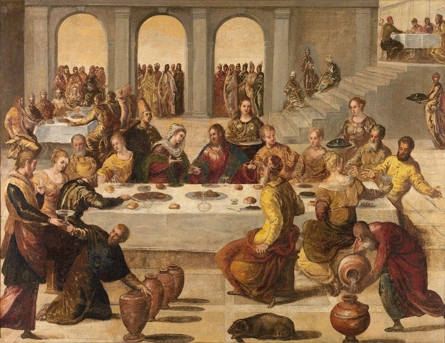 The Wedding Feast at Cana, peinture de Le Tintoret