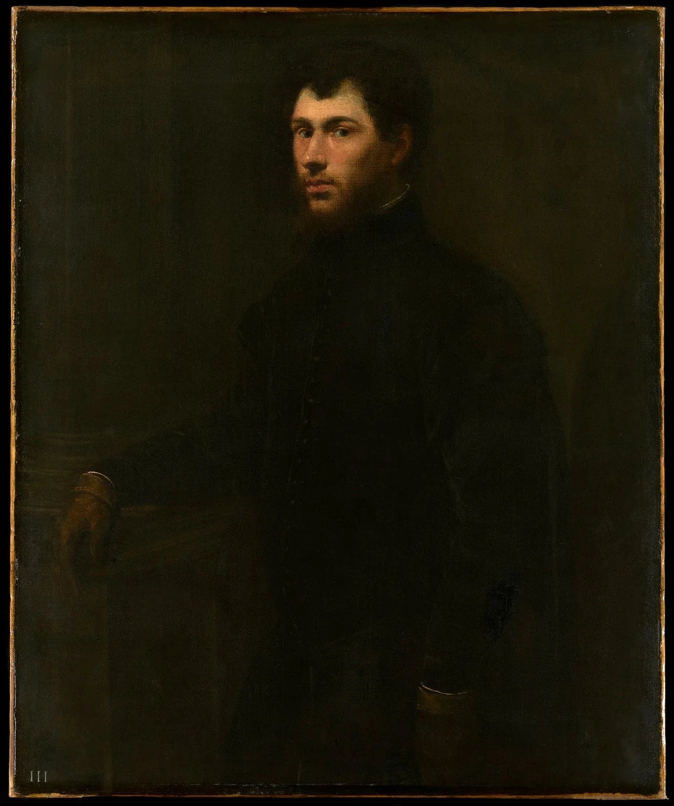 Portrait de jeune homme, peinture de Le Tintoret