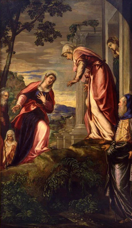 The Visitation, peinture de Le Tintoret