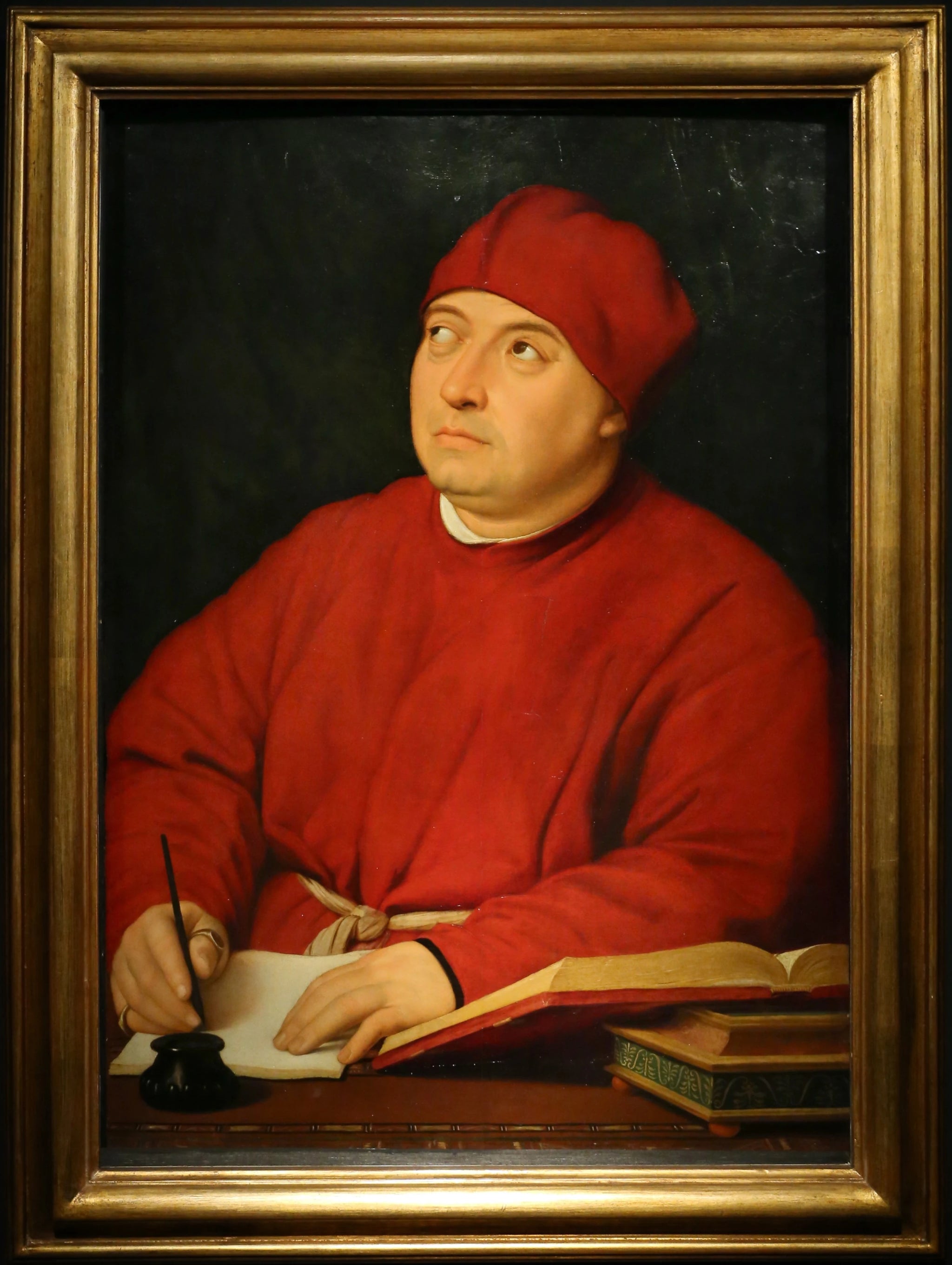 Portrait de Tommaso Inghirami, dit Fedra - Raphaël Sanzio - Réproduction huile sur toile