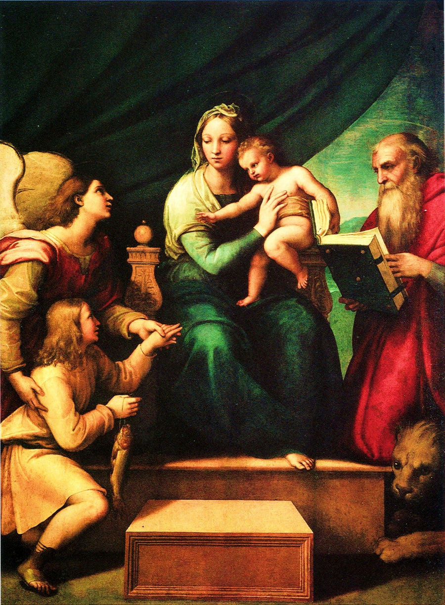 La Vierge au poisson - Raphaël