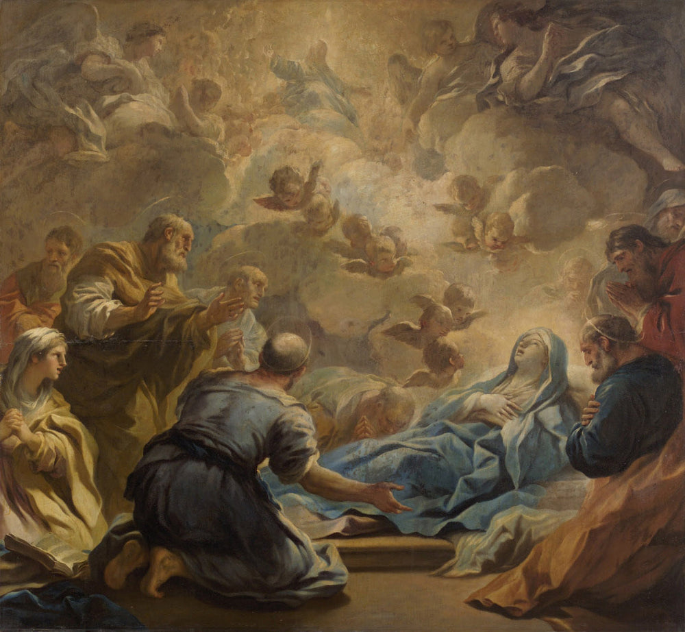 Tod Mariae - Luca Giordano image 1 reproduction réalisée par Alpha Reproduction