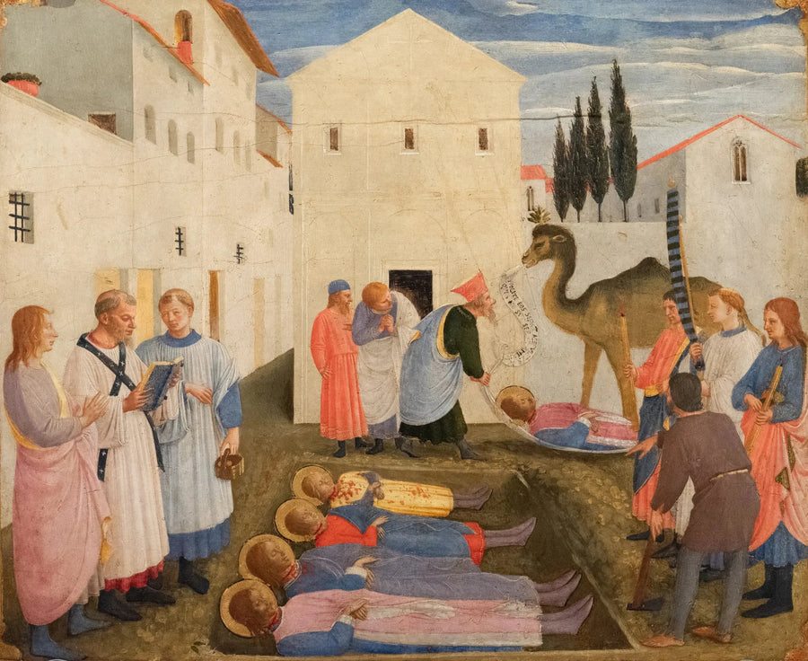 サン・コメとサン・ダミアヌの墓 - フラ・アンジェリコ

Source:
Tombeau de Saint Côme et Saint Damien - Fra Angelico