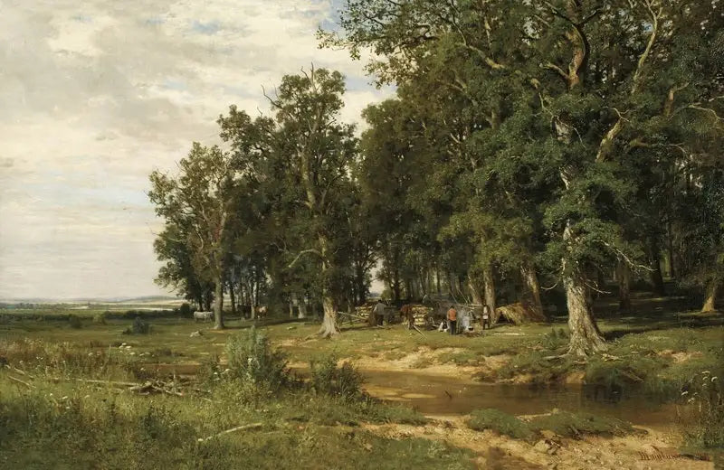 オーク林の彫刻 - イワン・チチキン

Source:
Tonte dans une chênaie - Ivan Chichkine