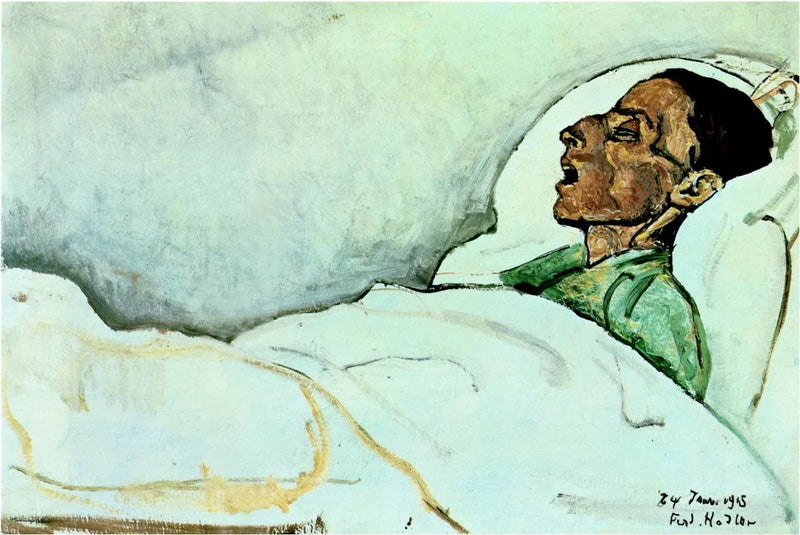 Valentine à l'agonie, 24 janvier 1915 - Ferdinand Hodler