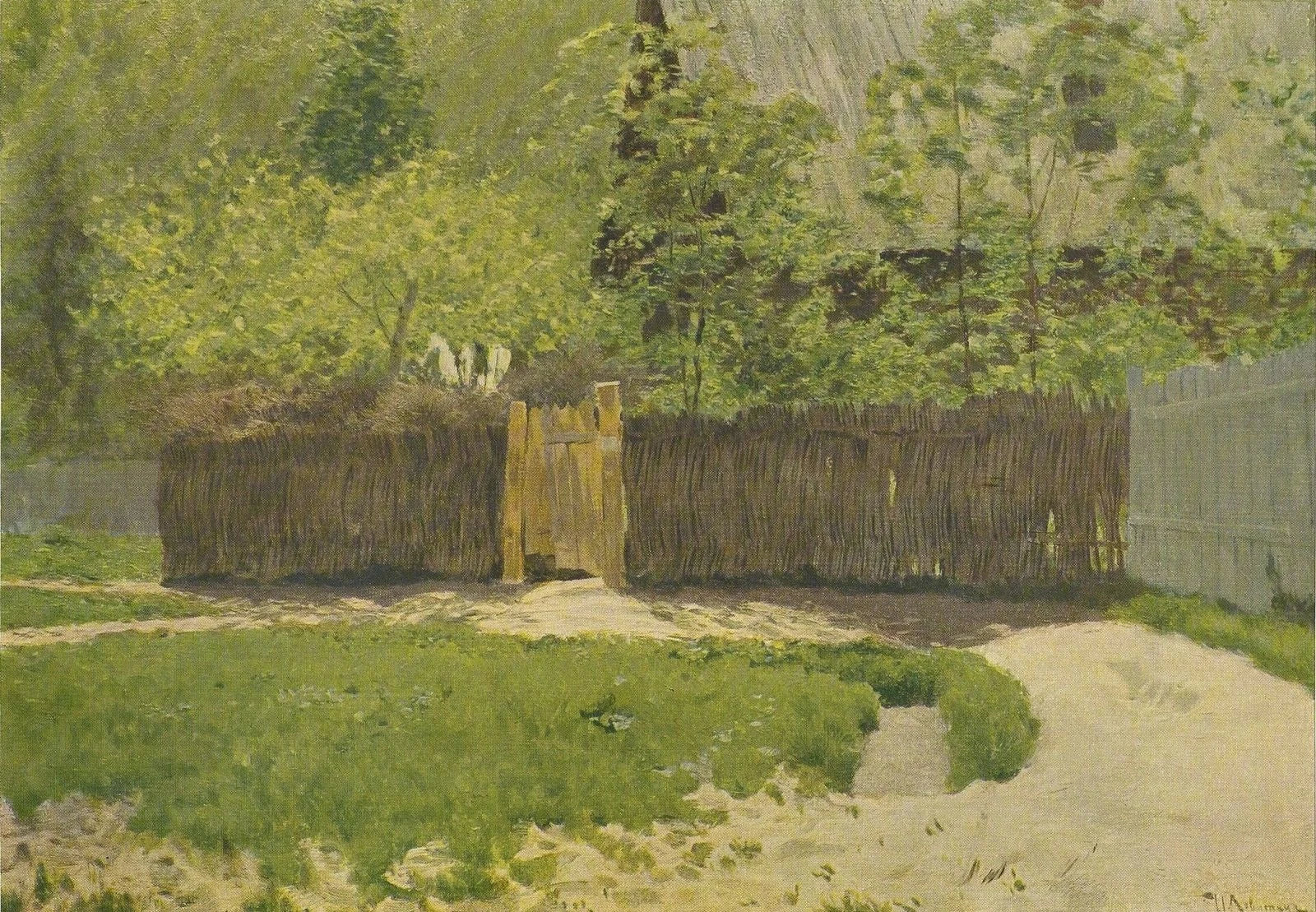 Première verdure, peinture de Isaac Levitan