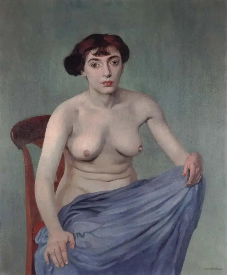 青い布の胸像 - フェリックス・ヴァロトン

Source:
Torse à l'étoffe bleue - Félix Vallotton