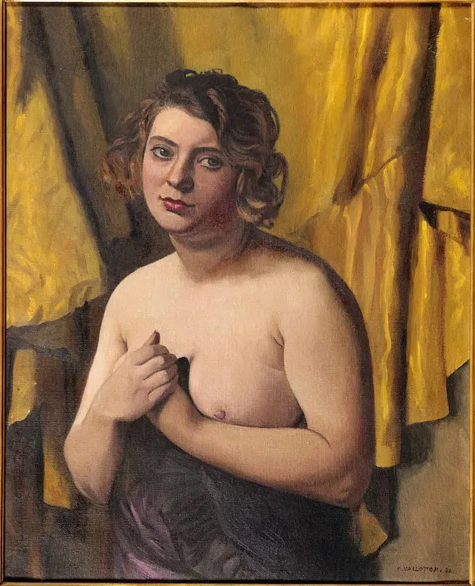 女性の胴体 - フェリックス・ヴァロットン

Source:
Torse de femme - Félix Vallotton