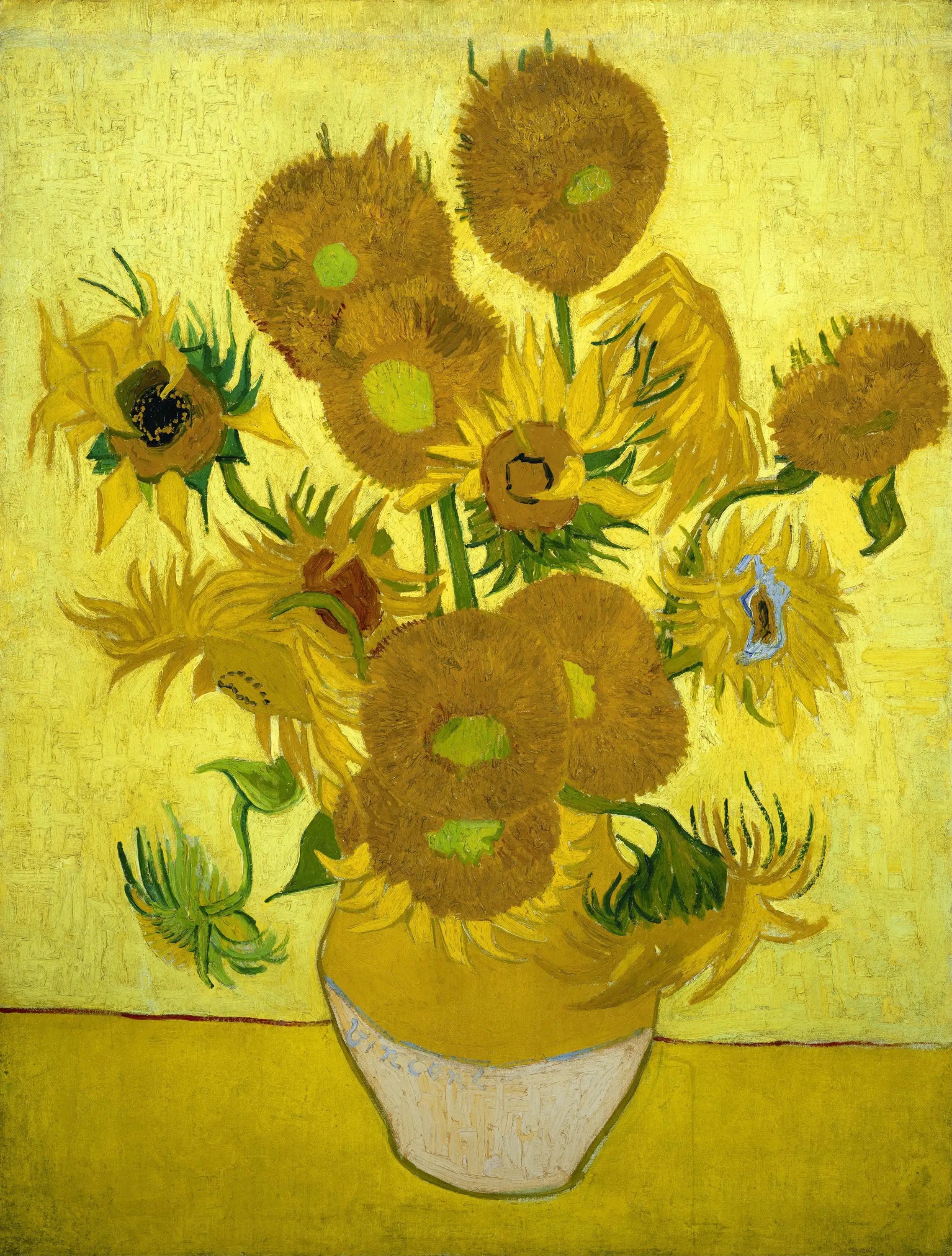 Tournesols - Vincent van Gogh image 1 reproduction artisanale de tableau