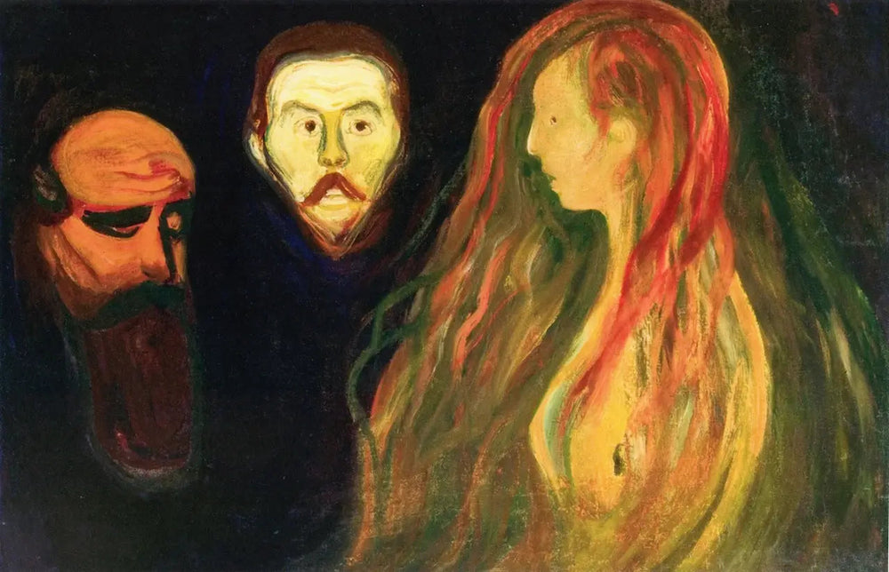 Tragédie - Edvard Munch image 1 reproduction de peinture à l’huile