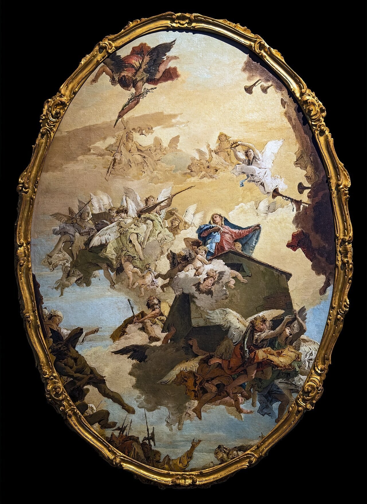 ロレッタの家の運搬 - ジョバンニ・バッティスタ・ティエポロ

Source:
Transport de la maison de Lorette - Giovanni Battista Tiepolo