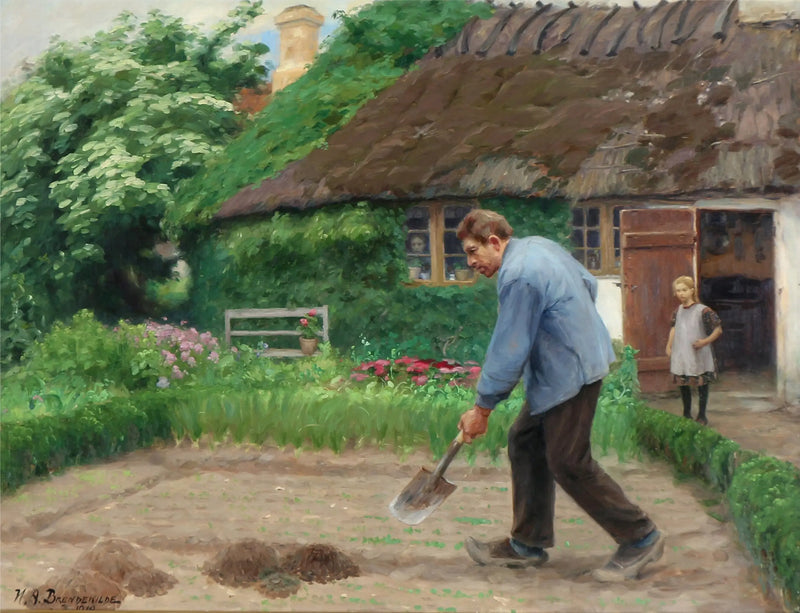 午後の仕事 - H. A. ブレンデキルデ

Source:
Travail de l'après-midi - H. A. Brendekilde