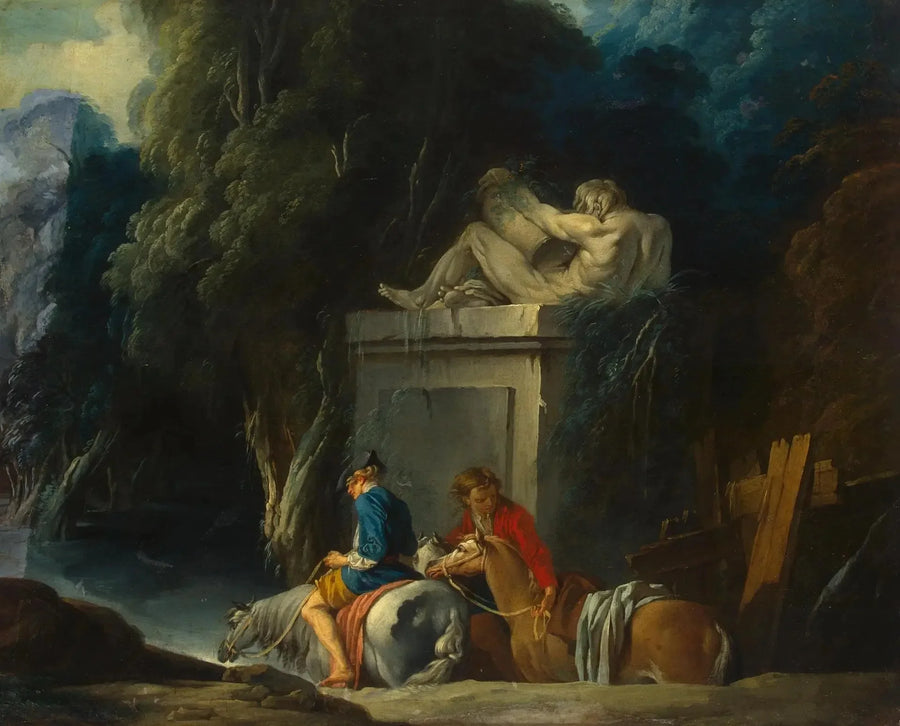 渡し渡り - フランソワ・ブーシェ

Source:
Traverser le gué - François Boucher