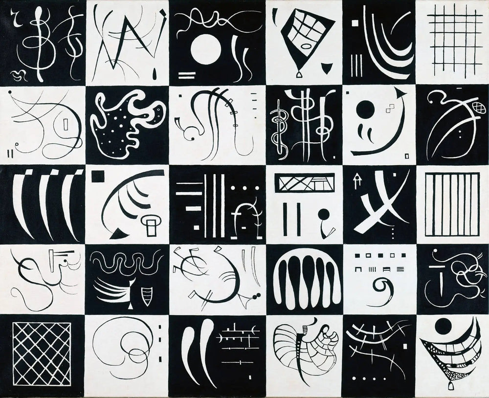 Trente - Vassily Kandinsky image 1 reproduction réalisée par Alpha Reproduction