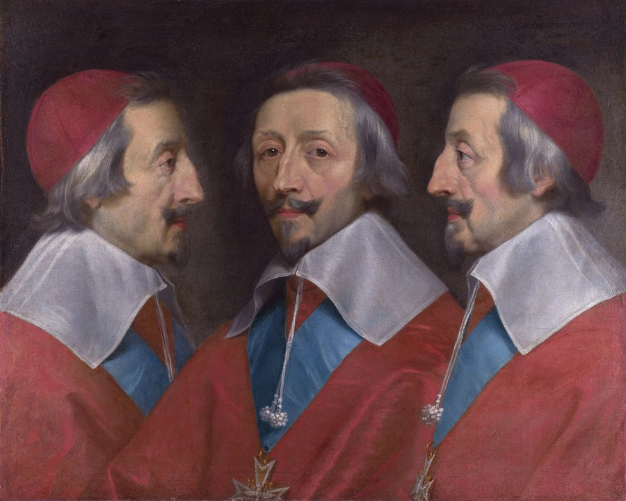 リシュリュー枢機卿の三重肖像 - フィリップ・ド・シャンパーニュ

Source:
Triple portrait du cardinal de Richelieu - Philippe de Champaigne