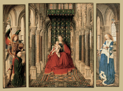 Triptyque de Dresde - Jan van Eyck - Alpha Reproduction