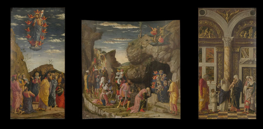 オフィスの三連祭壇画 - アンドレア・マンテーニャ