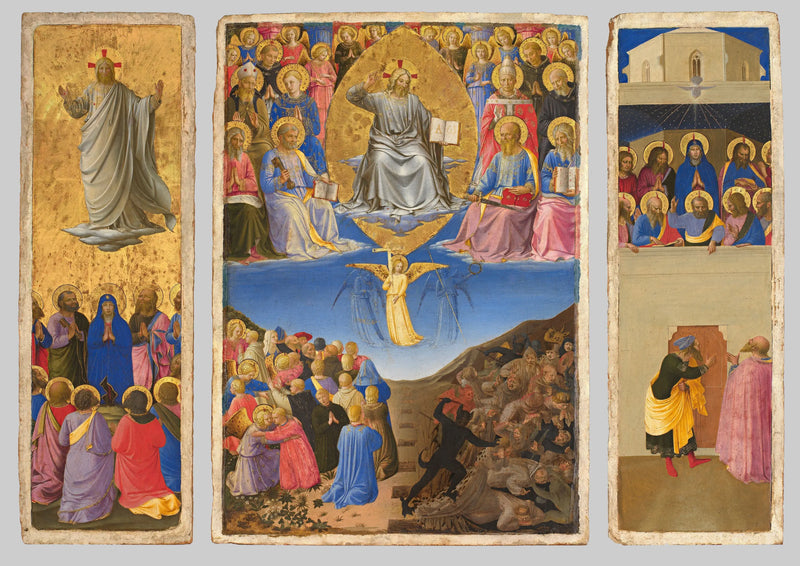 最後の審判、昇天、ペンテコステの三連作 - フラ・アンジェリコ

Source:
Triptyque du Jugement dernier, Ascension et Pentecôte - Fra Angelico