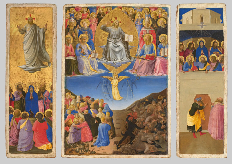 最後の審判、昇天、ペンテコステの三連作 - フラ・アンジェリコ

Source:
Triptyque du Jugement dernier, Ascension et Pentecôte - Fra Angelico