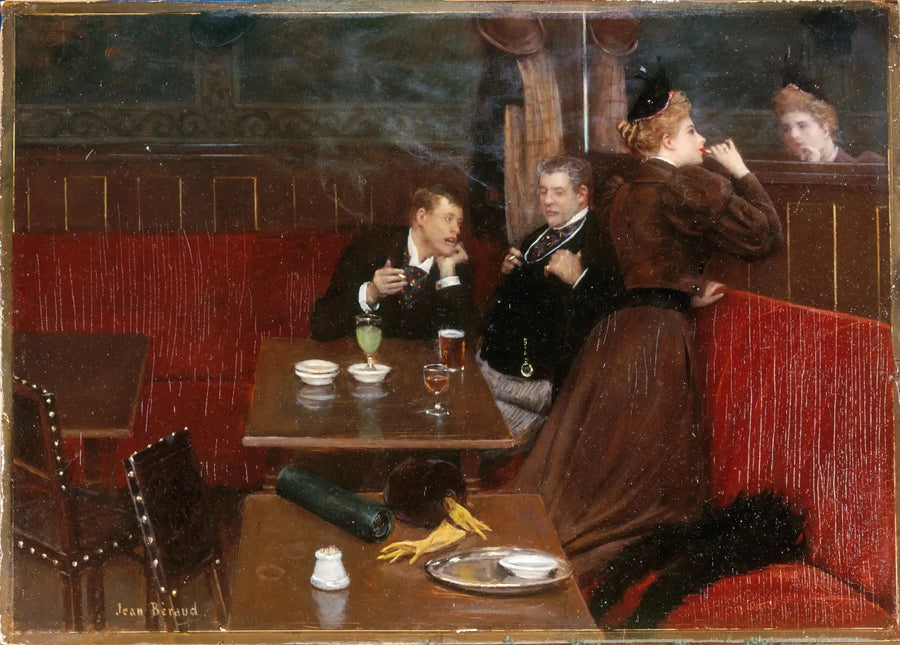 カフェの中の三人の人物 - ジャン・ボロー

Source:
Trois personnages dans un café - Jean Béraud