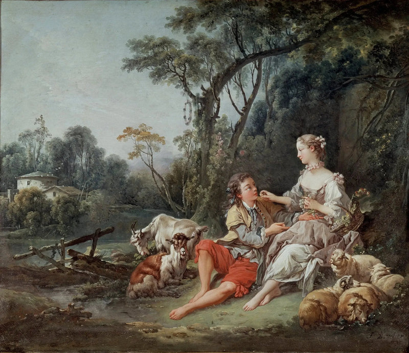 ブドウを考えていますか？ - フランソワ・ブーシェ

Source:
Tu penses aux raisins ? - François Boucher