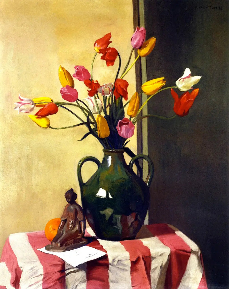 マイヨールのチューリップと像 - フェリックス・ヴァロットン

Source:
Tulipes et statuettes de Maillol - Félix Vallotton