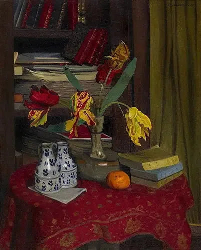 オウムチューリップ、図書館の背景 - フェリックス・ヴァロトン

Source:
Tulipes perroquet, fond bibliothèque - Félix Vallotton