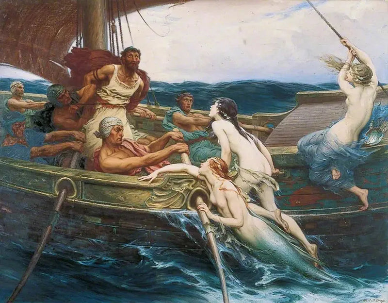 ユリッセと人魚たち - ハーバート・ドレイパー

Source:
Ulysse et les sirènes - Herbert Draper