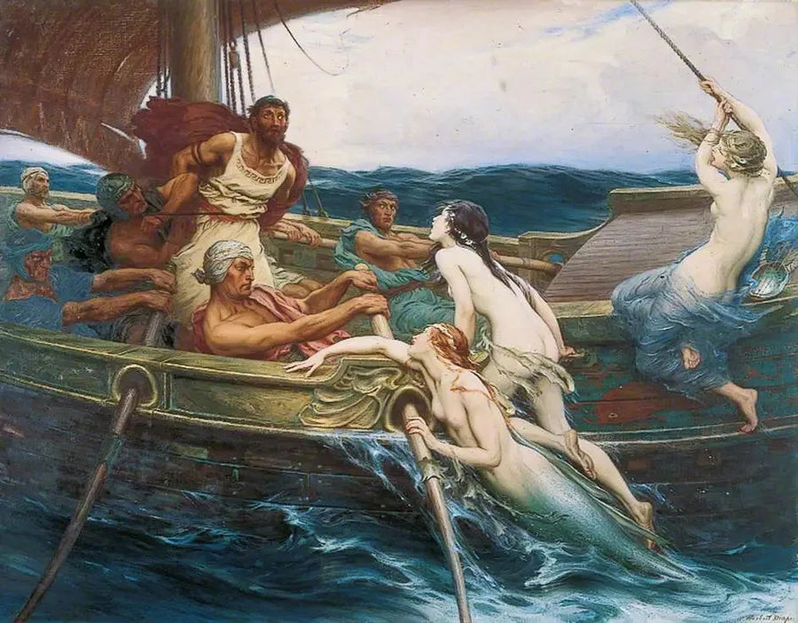 ユリッセと人魚たち - ハーバート・ドレイパー

Source:
Ulysse et les sirènes - Herbert Draper