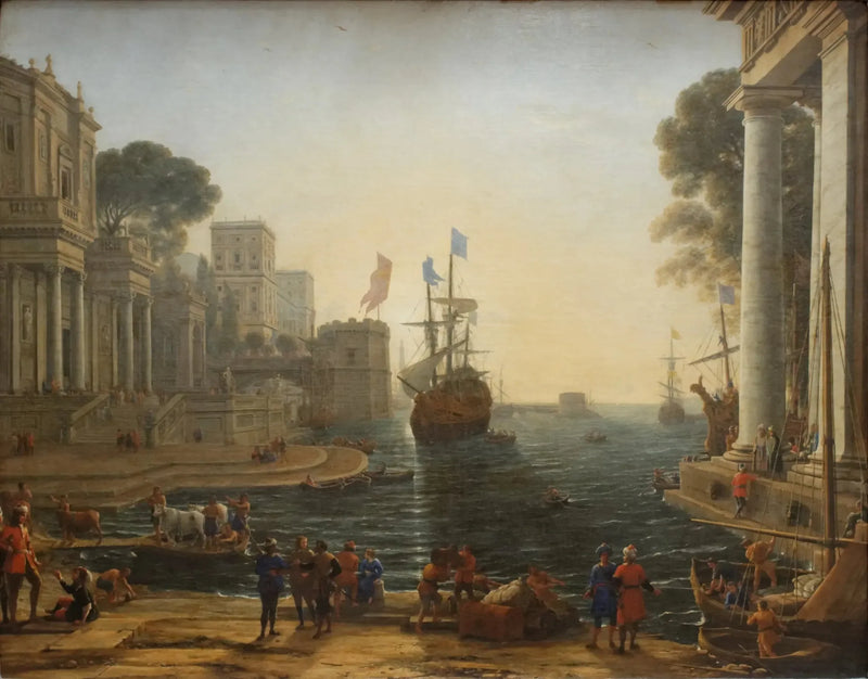 ユリッセはクロイセスを父親に返す - クロード・ロラン

Source:
Ulysse remet Chryséis à son père - Claude Lorrain