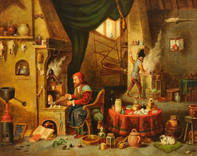 錬金術師が彼の実験室で - デイヴィッド・テニエール・ル・ジュヌ

Source:
Un alchimiste dans son laboratoire - David Teniers le Jeune