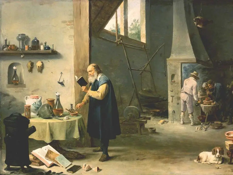 錬金術師 - デイヴィッド・テニエール・ル・ジュヌ

Source:
Un alchimiste - David Teniers le Jeune