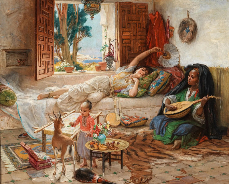 アルジェでの午後 - フレデリック・アーサー・ブリッジマン

Source:
Un après-midi à Alger - Frederick Arthur Bridgman