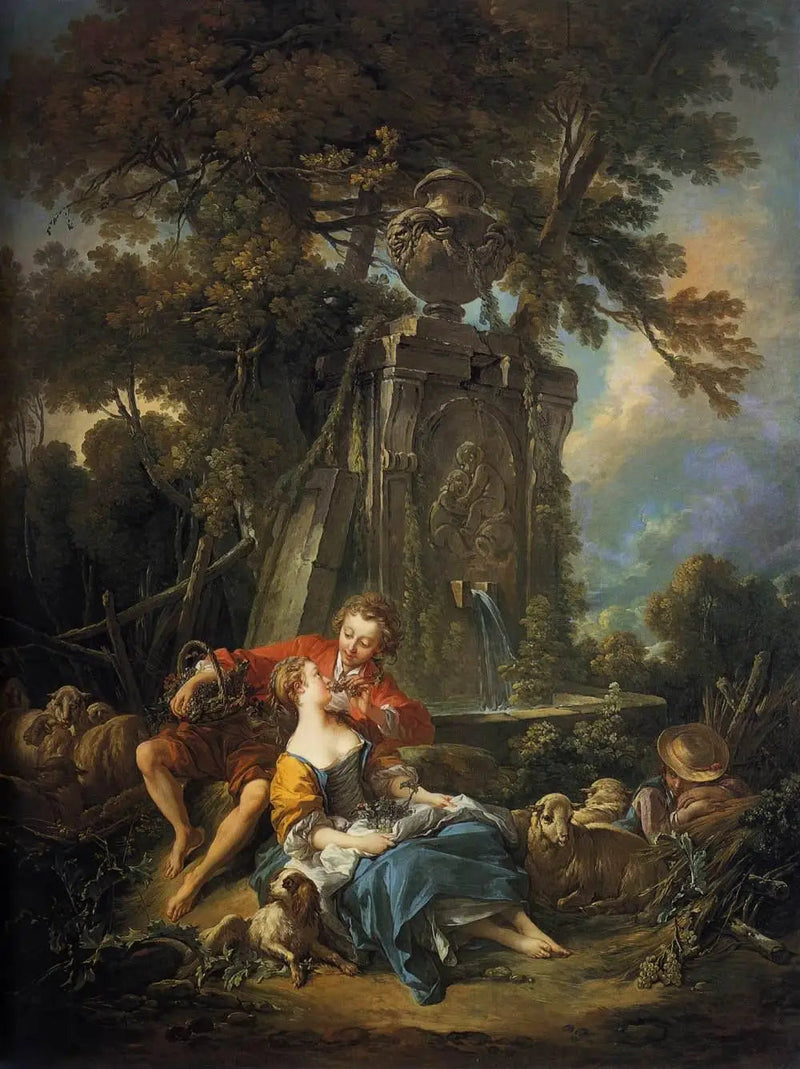 牧歌的な秋 - フランソワ・ブーシェ

Source:
Un automne pastoral - François Boucher
