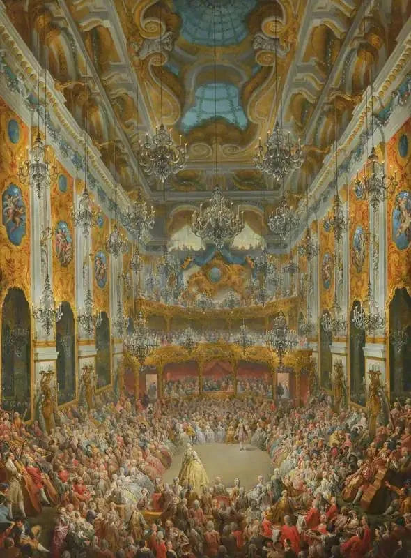 ニヴェルネ公爵による王太子誕生祝いの舞踏会 - ジョバンニ・パオロ・パニーニ

Source:
Un bal donné par le duc de Nivernais à l'occasion de la naissance du Dauphin - Giovanni Paolo Panini