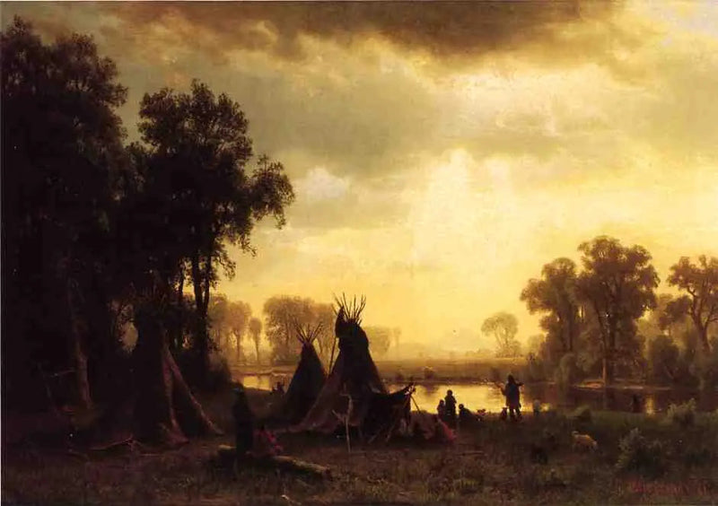 インディアンキャンプ - アルバート・ビアスタット

Source:
Un campement indien - Albert Bierstadt