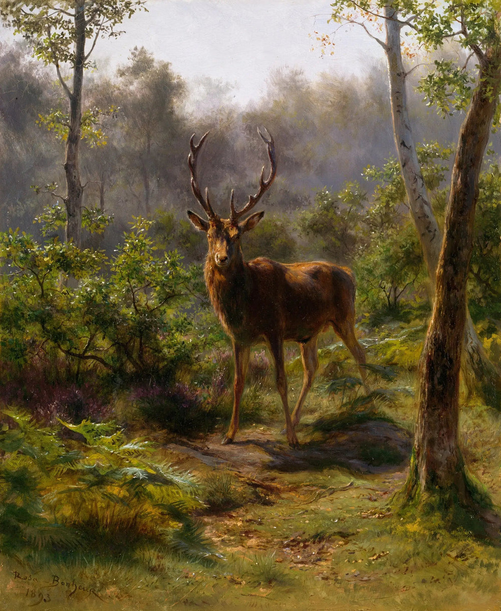 Un cerf - Rosa Bonheur image 1 tableau peint à l’huile sur toile