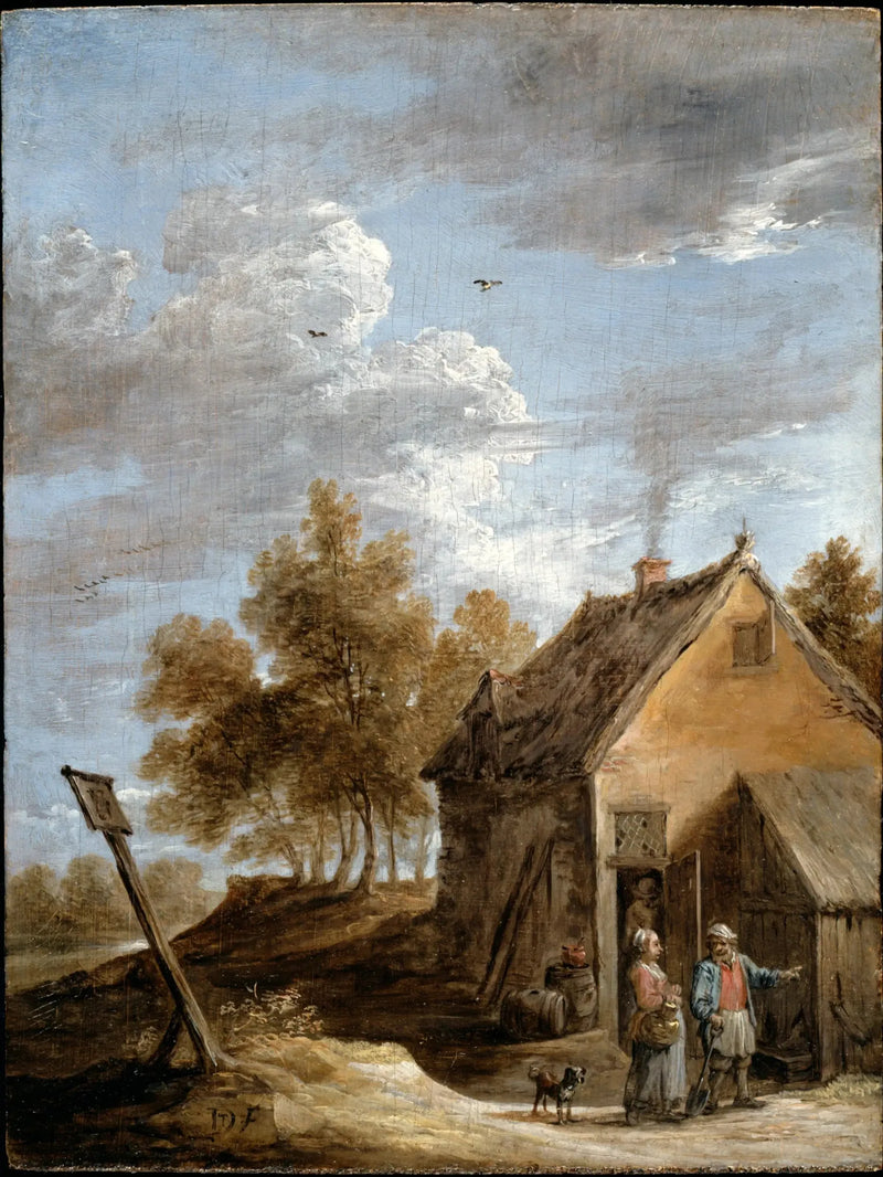 小さなコテージ - デイヴィッド・テニエール・ル・ジュヌ

Source:
Un chalet - David Teniers le Jeune