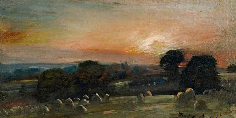 イーストバーグルト近くの干し草の野原の日没時 - ジョン・コンスタブル

Source:
Un champ de foin près d'East Bergholt au coucher du soleil - John Constable