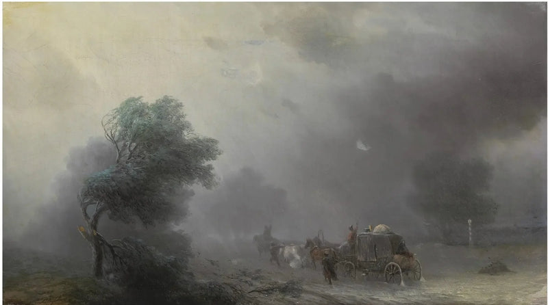 嵐の中の台車 - イワン・アイヴァゾフスキー

Source:
Un chariot dans la tempête - Ivan Aïvazovski