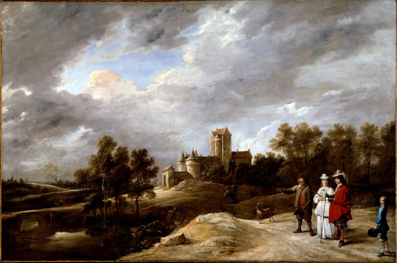 城とその所有者 - デイヴィッド・テニエール・ル・ジュヌ

Source:
Un château et son propriétaire - David Teniers le Jeune
