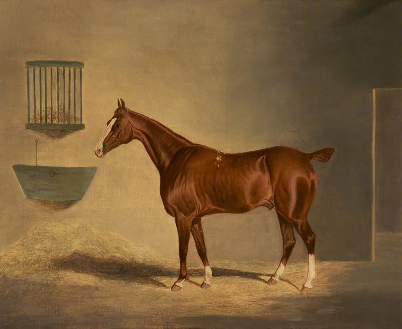 ジョン・フレデリック・ヘリング Sr. の馬のアレザンが馬房にいる絵画

Source:
Un cheval alezan dans une écurie - John Frederick Herring, Sr.