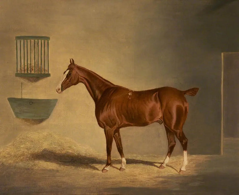ジョン・フレデリック・ヘリング Sr. の馬のアレザンが馬房にいる絵画

Source:
Un cheval alezan dans une écurie - John Frederick Herring, Sr.