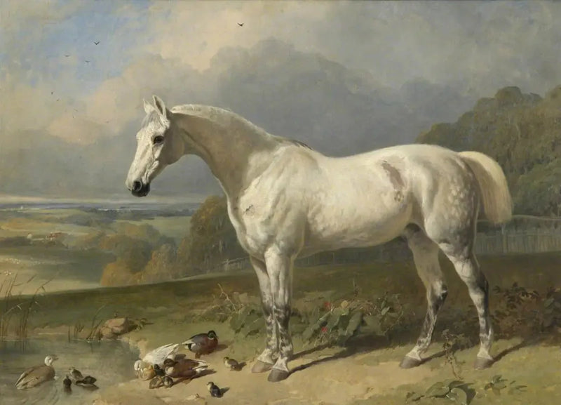 灰色の馬とアヒルがいる風景 - ジョン・フレデリック・ヘリング・シニア

Source:
Un cheval gris et des canards dans un paysage - John Frederick Herring, Sr.