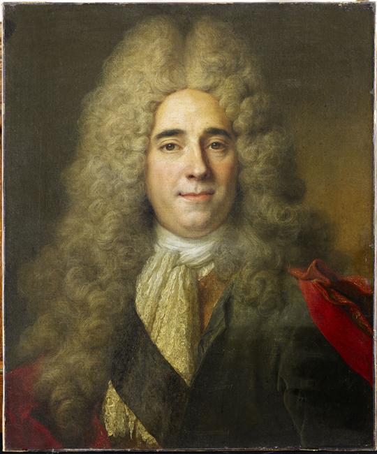 Un chevalier de l'ordre de Saint Michel - Nicolas de Largillière image 1 copie peinte à la main à l’huile