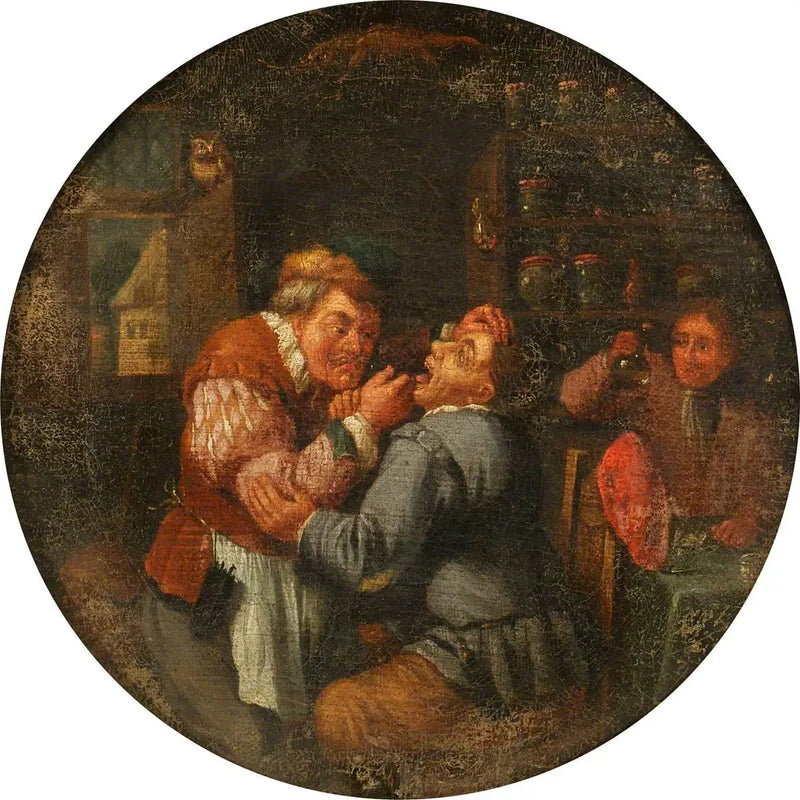 歯を抜いている外科医 - デイヴィッド・テニエール・ル・ジュヌ

Source:
Un chirurgien extrayant une dent - David Teniers le Jeune