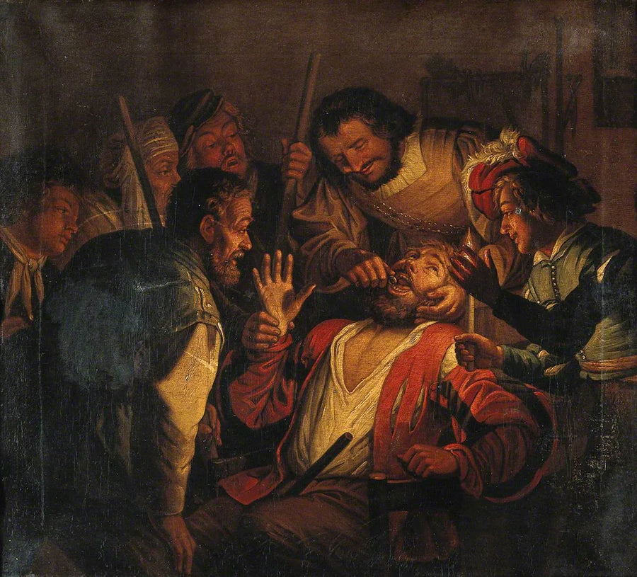 歯を抜く外科医 - Gerrit van Honthorst
